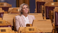 Bildet viser Sylvi Listhaug i Stortinget