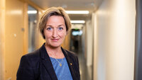 Bildet viser Janka Ekrem Holstad, nyansatt generalsekretær i Norsk Sykepleierforbund