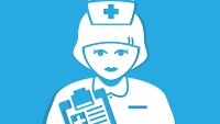 Skikkethet, egnethet Illustrasjonen viser en sykepleier