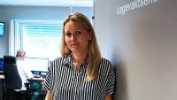 Christine Skau Bakke Bildet viser Christine Skau Bakke, sykepleier og avdelingsleder på Askøy legevakt.
