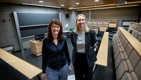 Nastasja Robstad og Tina Lien Barken Nastasja Robstad, sykepleier og førsteamanuensis, og Tina Lien Barken, sykepleier og førsteamanuensis, Universitetet i Agder