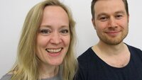Bildet viser Tone Marte Ljoså og Lars-Petter Granum.