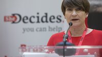 Lilianne Ploumen, She decides Bildet viser Lilianne Ploumen.