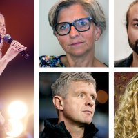 Sykepleierne Marthe Valle, Eli Gunhild By, Lars Berrum, Lars Arne Nilsen og Cecilie Skog