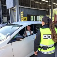 Nina Markendahl paserer grensa