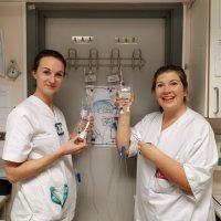 Elin Bø Lunde og Marte Johanne Tangeraas Hansen