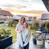 Elisabeth Fallentin og datteren Thea