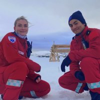 Bildet viser Karine Larssen og Andreas Ingilæ