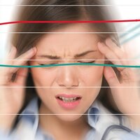 bilde av sykepleier med hodepine