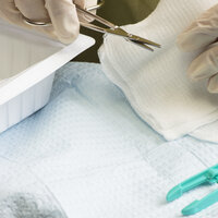 Bilde av klargjøring til sårstell