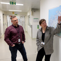 Fra Kirkenes sykehus