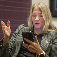 Bildet viser Lill Sverresdatter Larsen, NSF