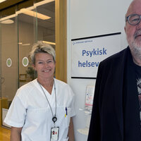 Bilde av Birgitte Ystehede  og Kim Larsen